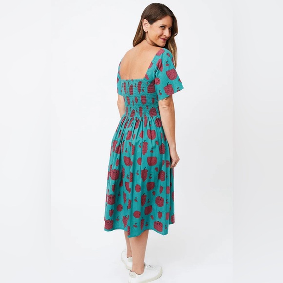 ✨ Mata Traders Teddy Fruity Dress Sz L - Picture 5 of 11